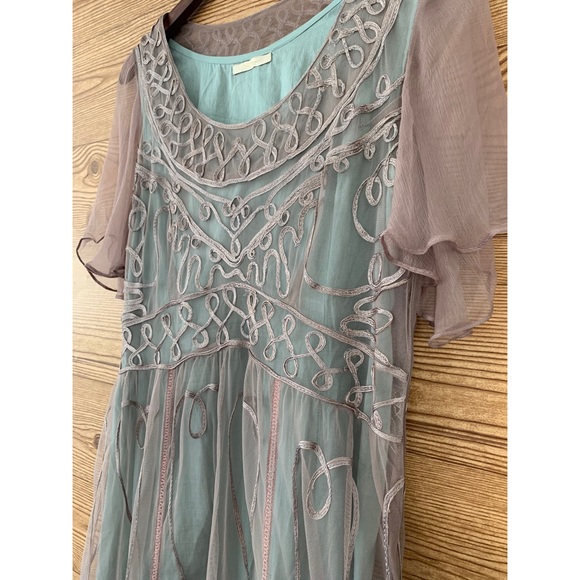 Nataya Dresses & Skirts - NATAYA BOHO DRESS INTRICATE LACE EMBROIDERY PRETTY